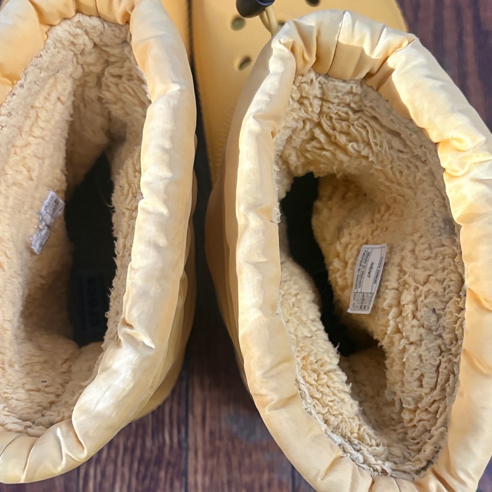 Yellow Croc Boots - Picture 4 of 5